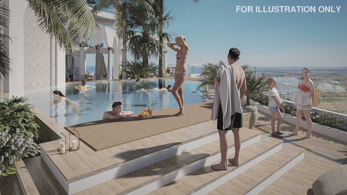 Caesar Palm Jumeirah – basen