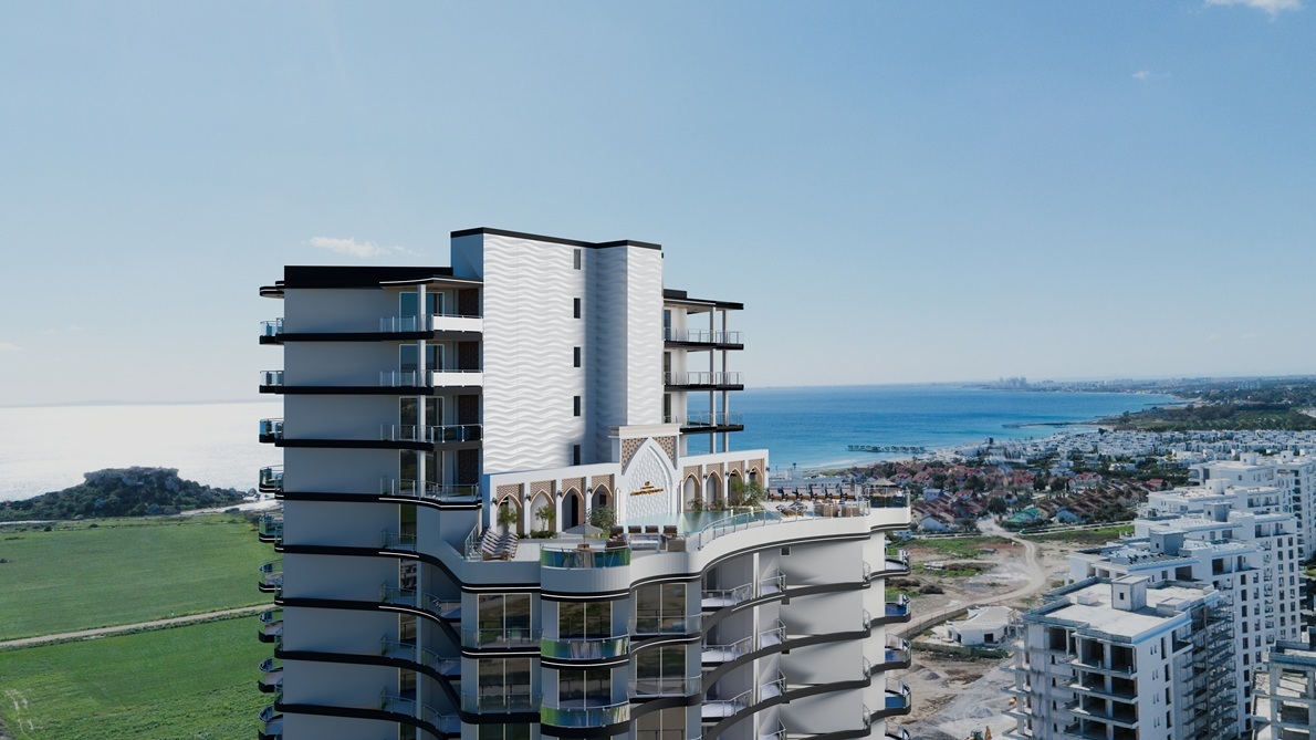 Caesar Palm Jumeirah – widok na basen i otoczenie inwestycji